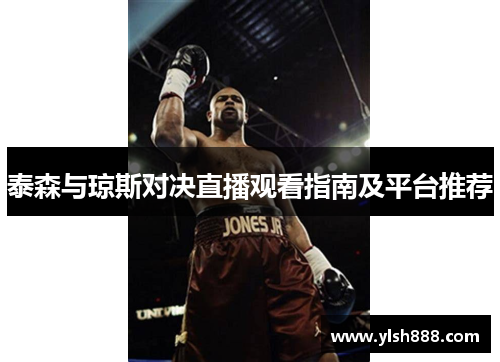 泰森与琼斯对决直播观看指南及平台推荐