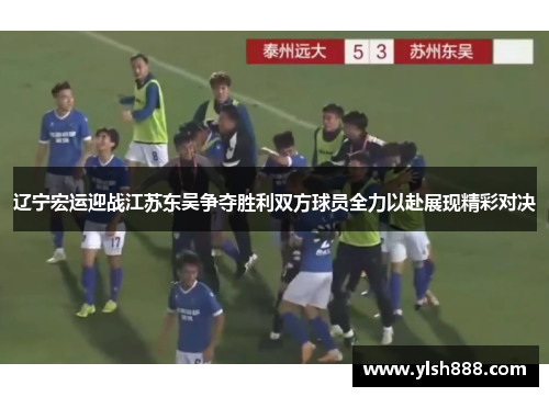 辽宁宏运迎战江苏东吴争夺胜利双方球员全力以赴展现精彩对决